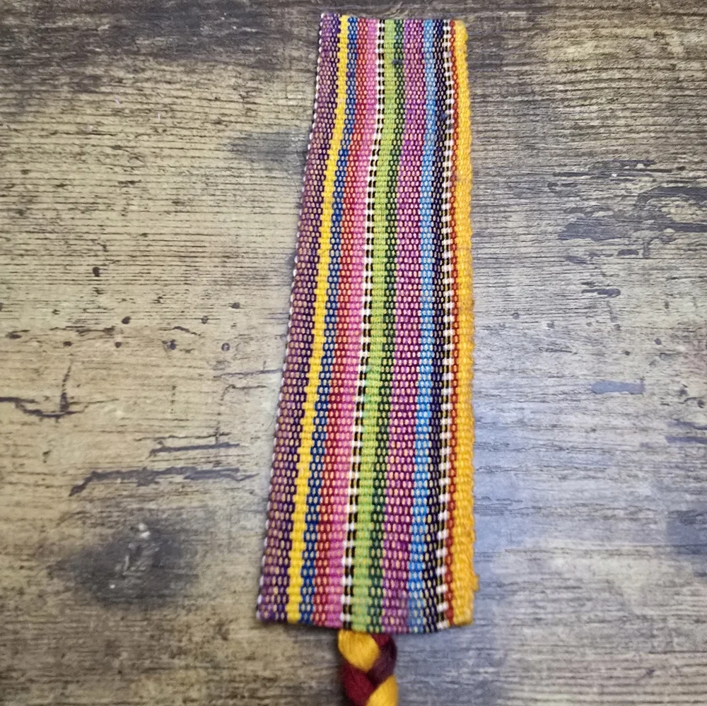 Guatemalan Textile Worry Doll Bookmark